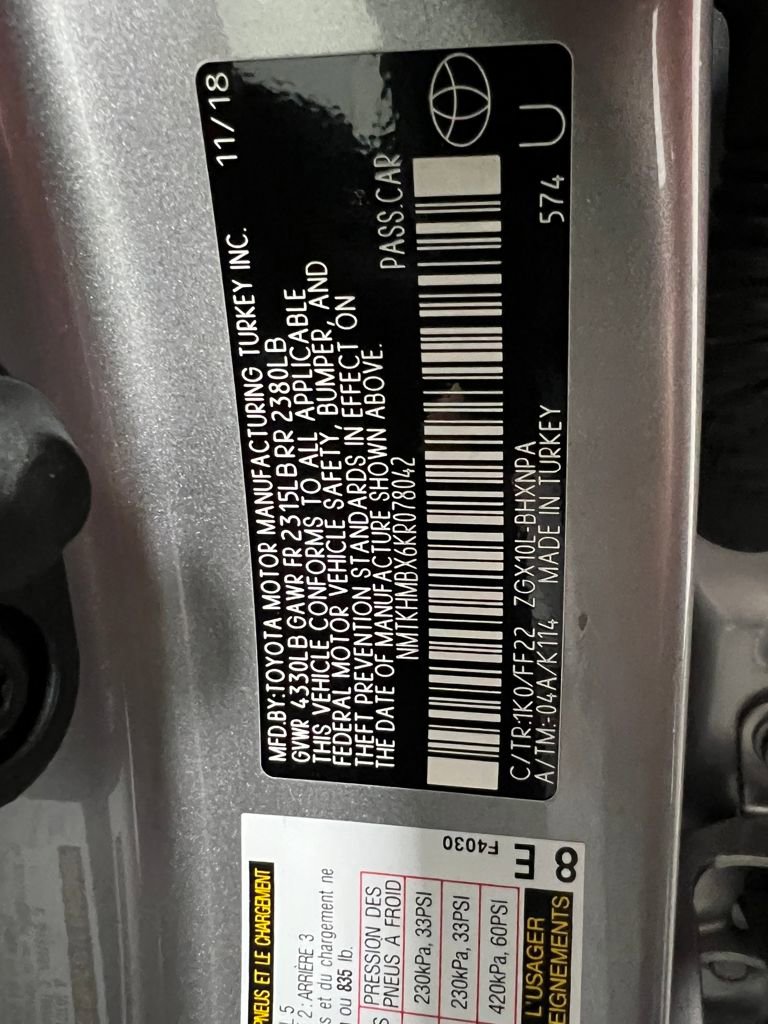 Used 2019 Toyota C-HR XLE image 31
