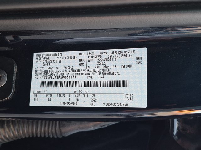 Used 2024 Ford F150 Lightning Lariat AWD/4WD image 15