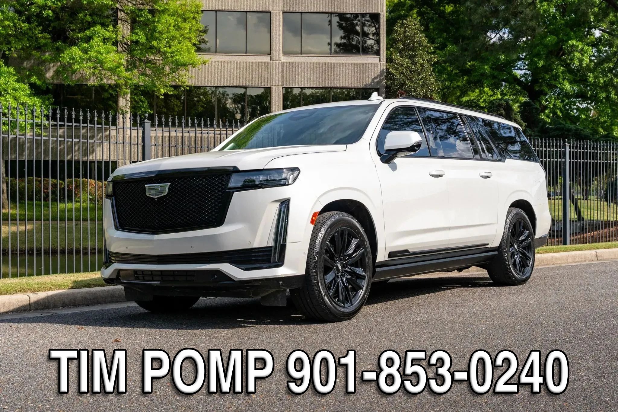 Used 2023 Cadillac Escalade ESV Sport Platinum w/ Heavy-Duty Trailer Package