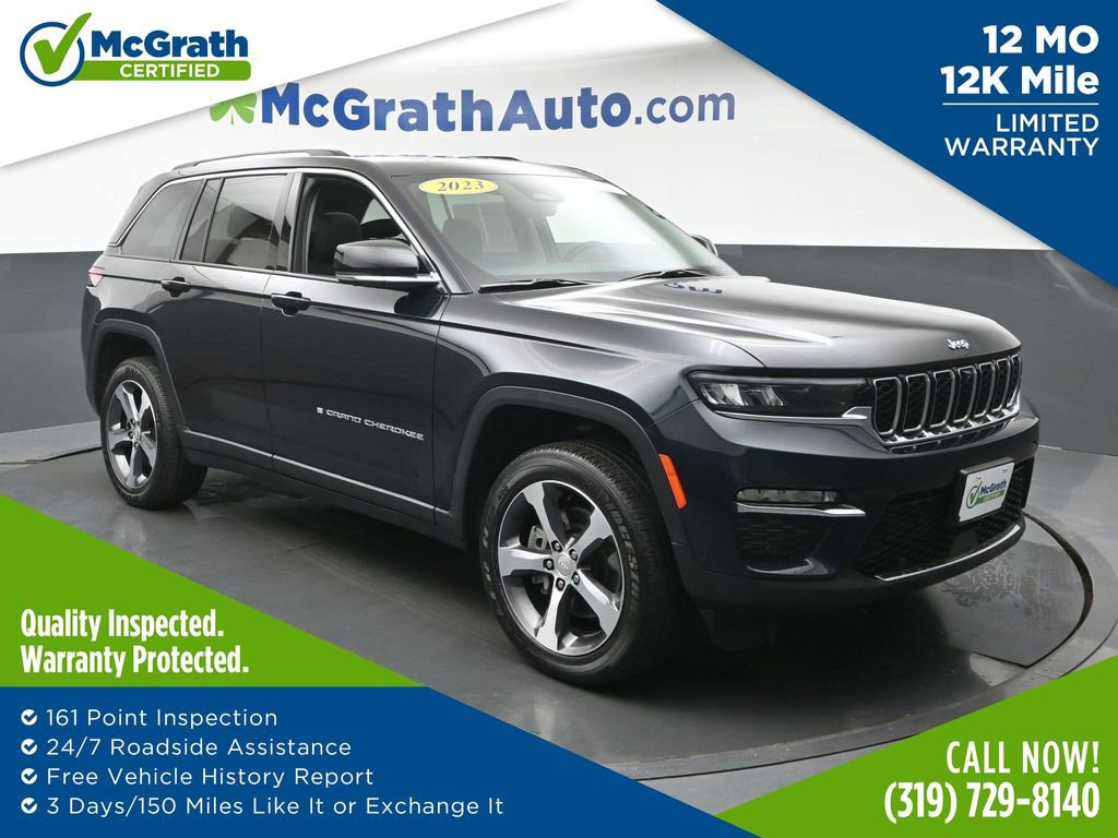 Used 2023 Jeep Grand Cherokee 4WD 4xe w/ Luxury Tech Group II image 1