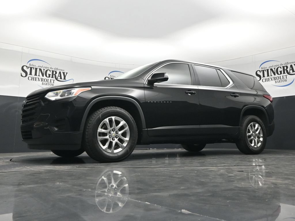 Used 2021 Chevrolet Traverse LS w/ LPO, Blackout Package FWD image 22