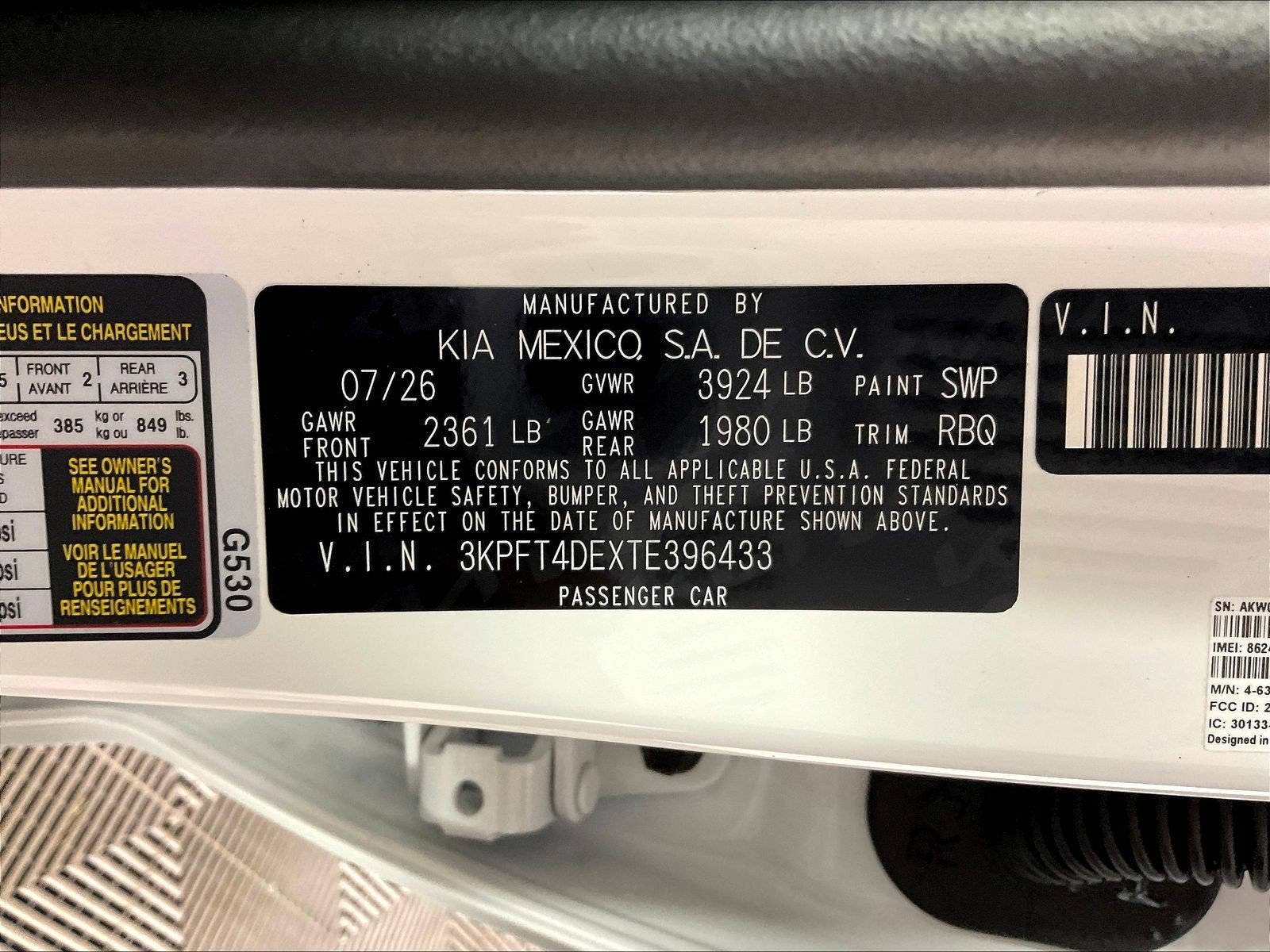 New 2026 Kia K4 FWD image 20
