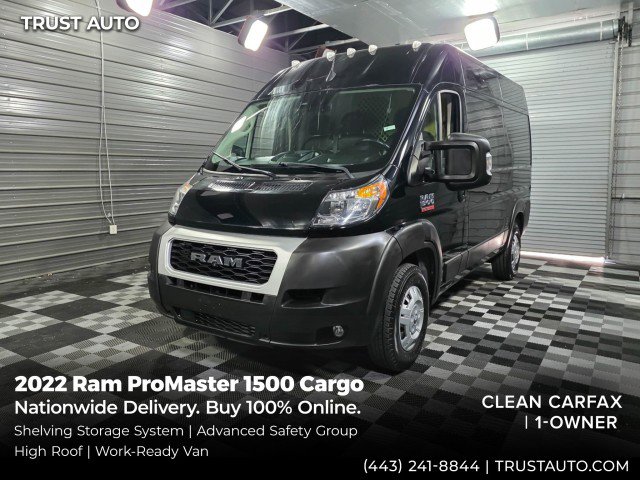 Used 2022 RAM ProMaster 1500 w/ Advanced Safety Group image 1