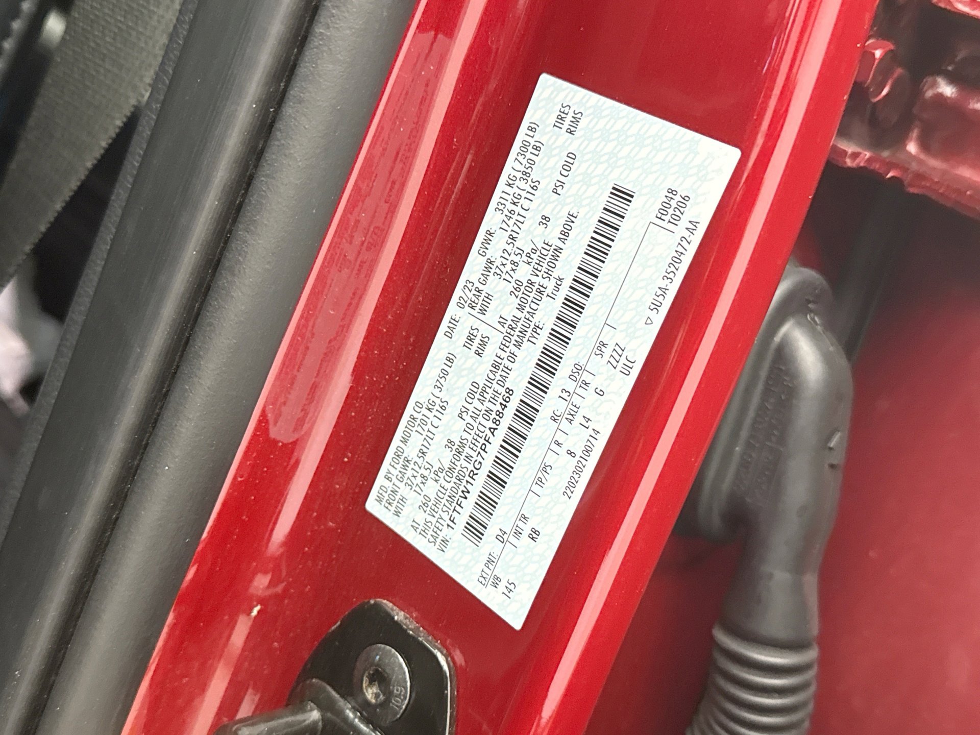 Used 2023 Ford F150 Raptor w/ Raptor 37 Performance Package image 10