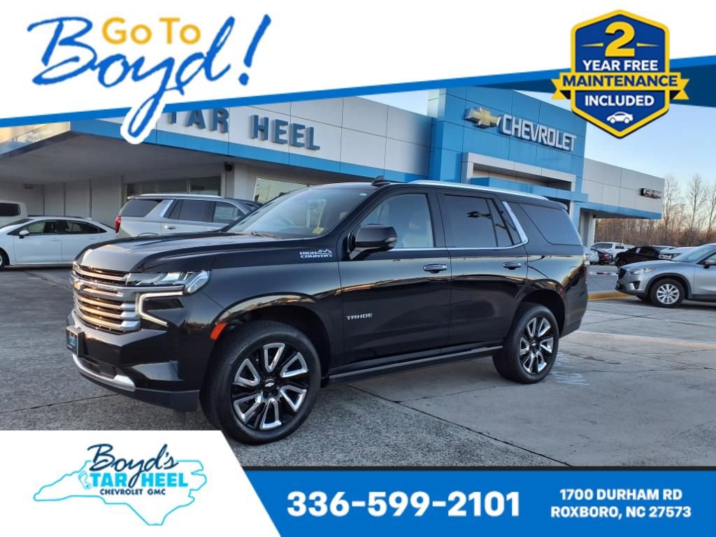 Used 2021 Chevrolet Tahoe High Country