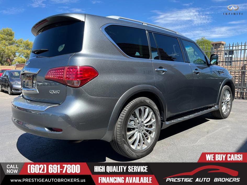 Used 2017 INFINITI QX80 Limited w/ Driver Assistance Package image 10