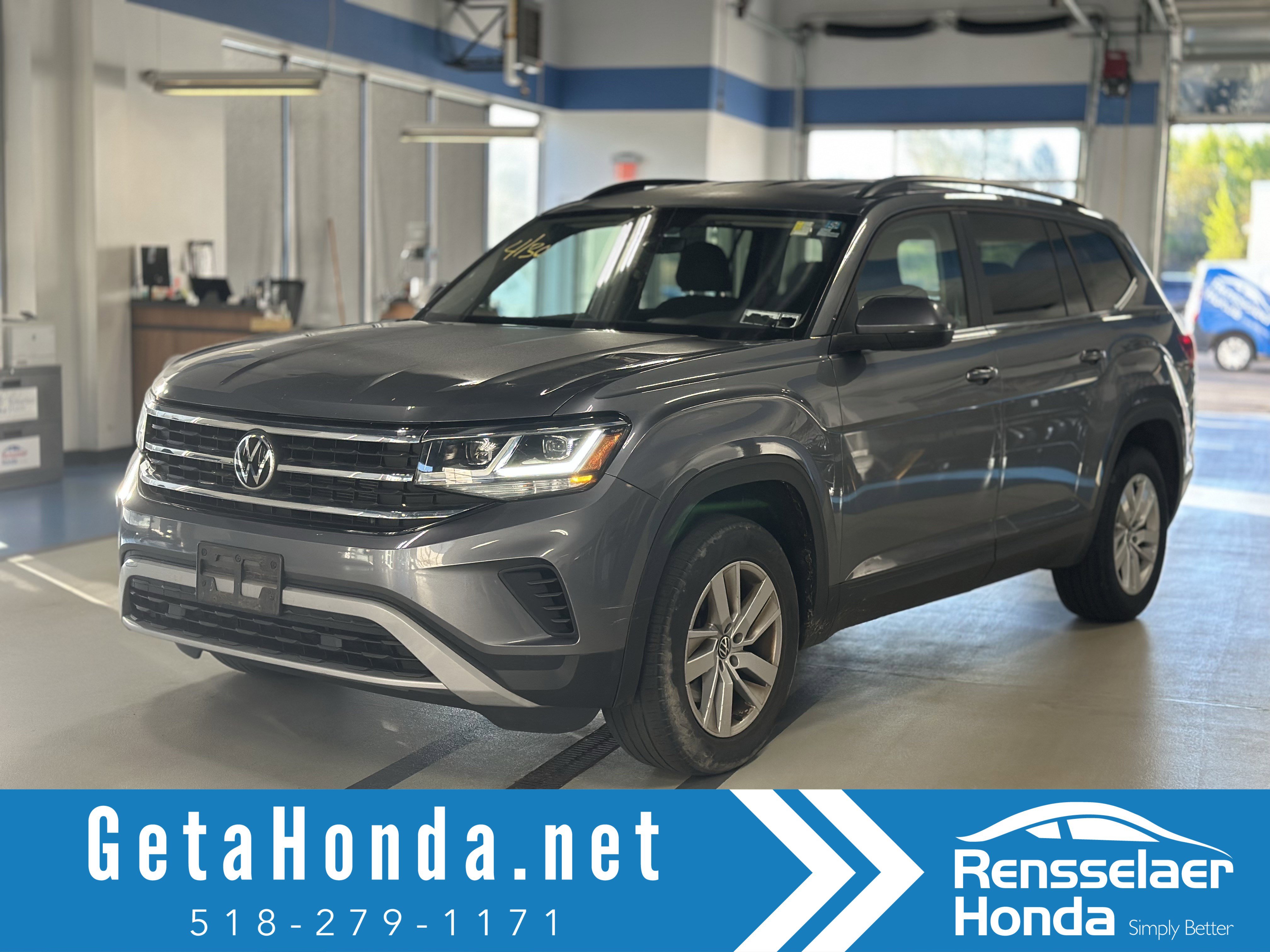 Used 2021 Volkswagen Atlas S AWD/4WD image 1