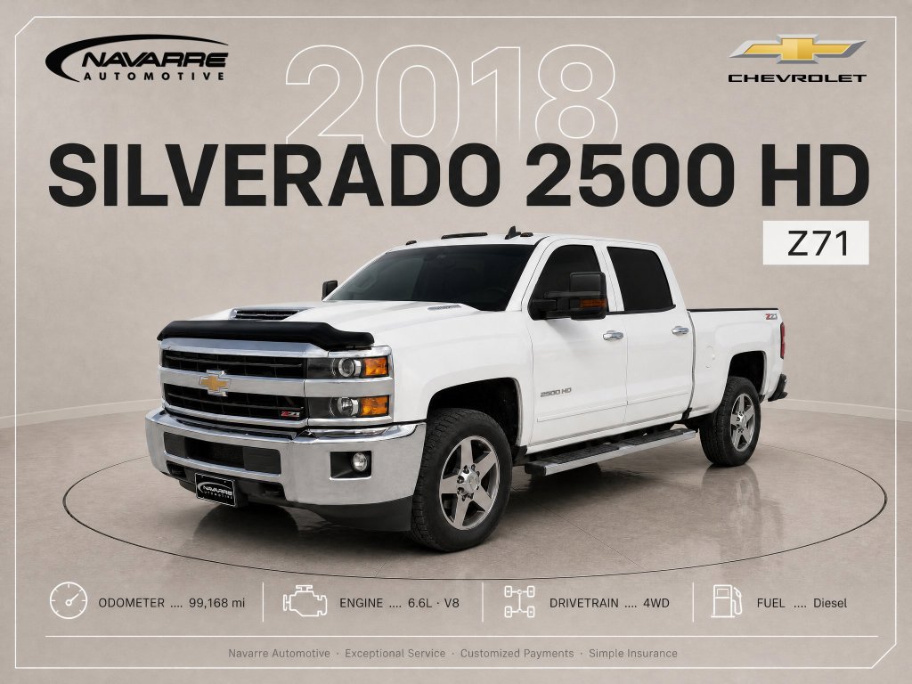 Used 2018 Chevrolet Silverado 2500 LT w/ LT Convenience Package