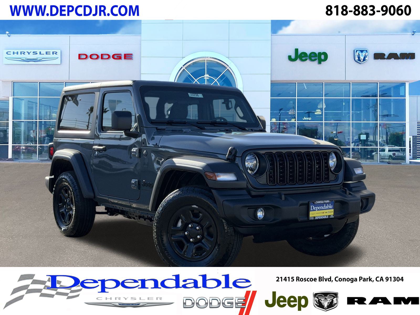 New 2026 Jeep Wrangler Sport