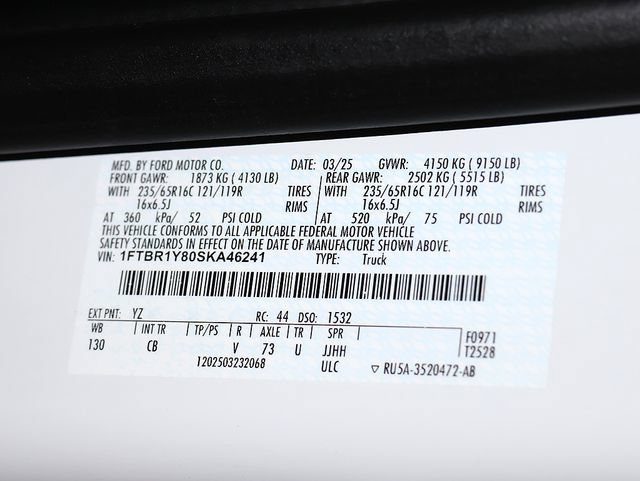 Used 2025 Ford Transit 250 Low Roof w/ Exterior Upgrade Package RWD image 33