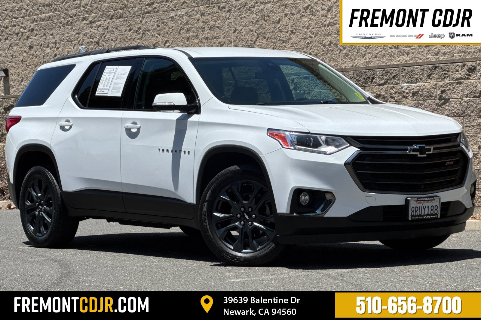 Used 2020 Chevrolet Traverse RS