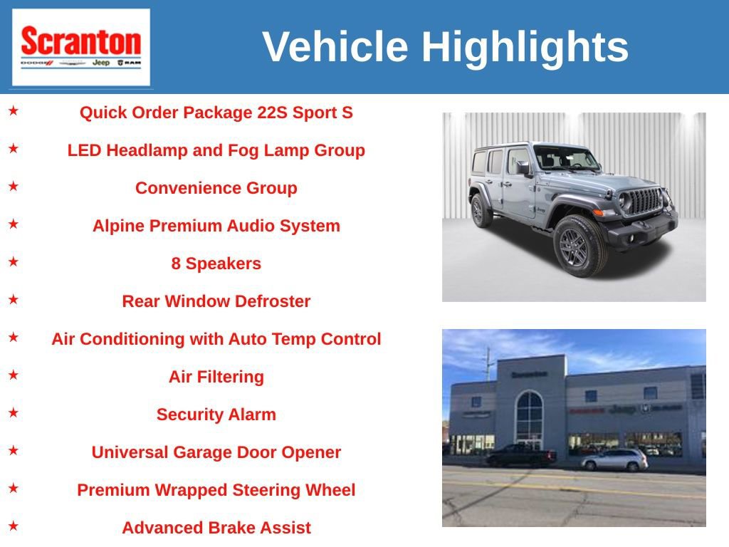 New 2026 Jeep Wrangler Sport S image 6