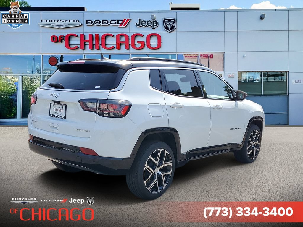 Certified 2024 Jeep Compass Limited w/ Elite Group AWD/4WD image 4