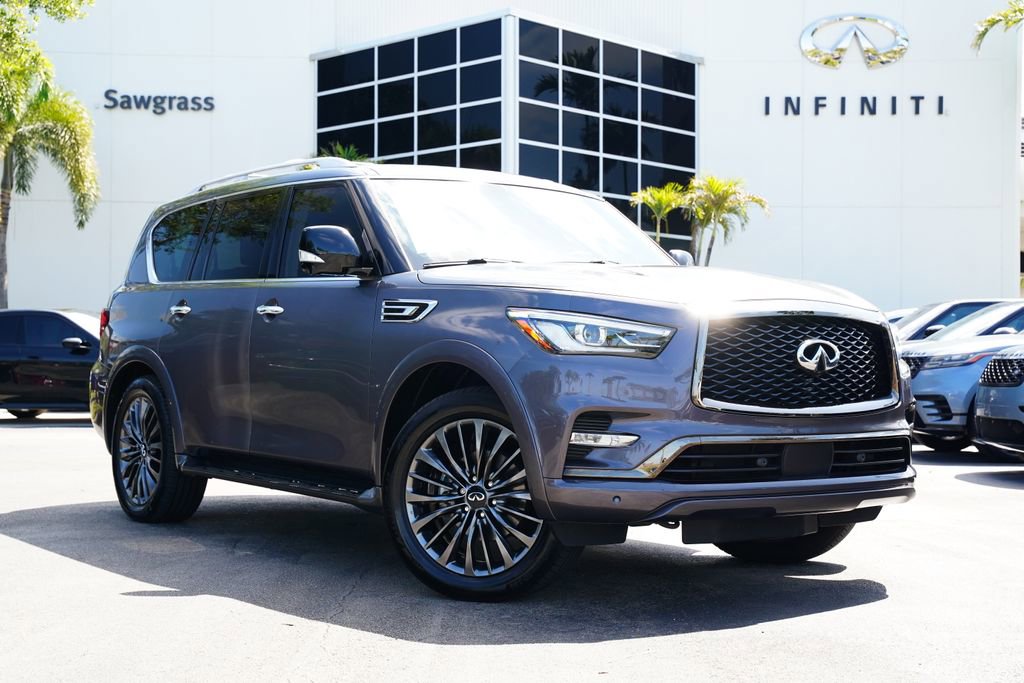 Used 2023 INFINITI QX80 Premium Select w/ Cargo Package RWD image 1