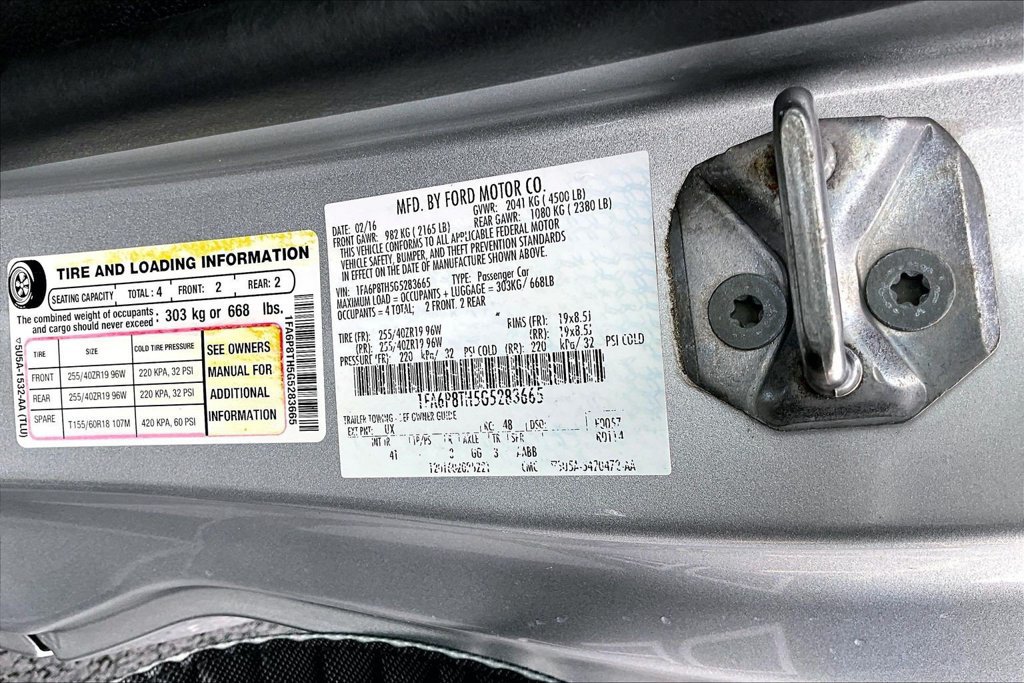 Used 2016 Ford Mustang Premium w/ Equipment Group 201A RWD image 30