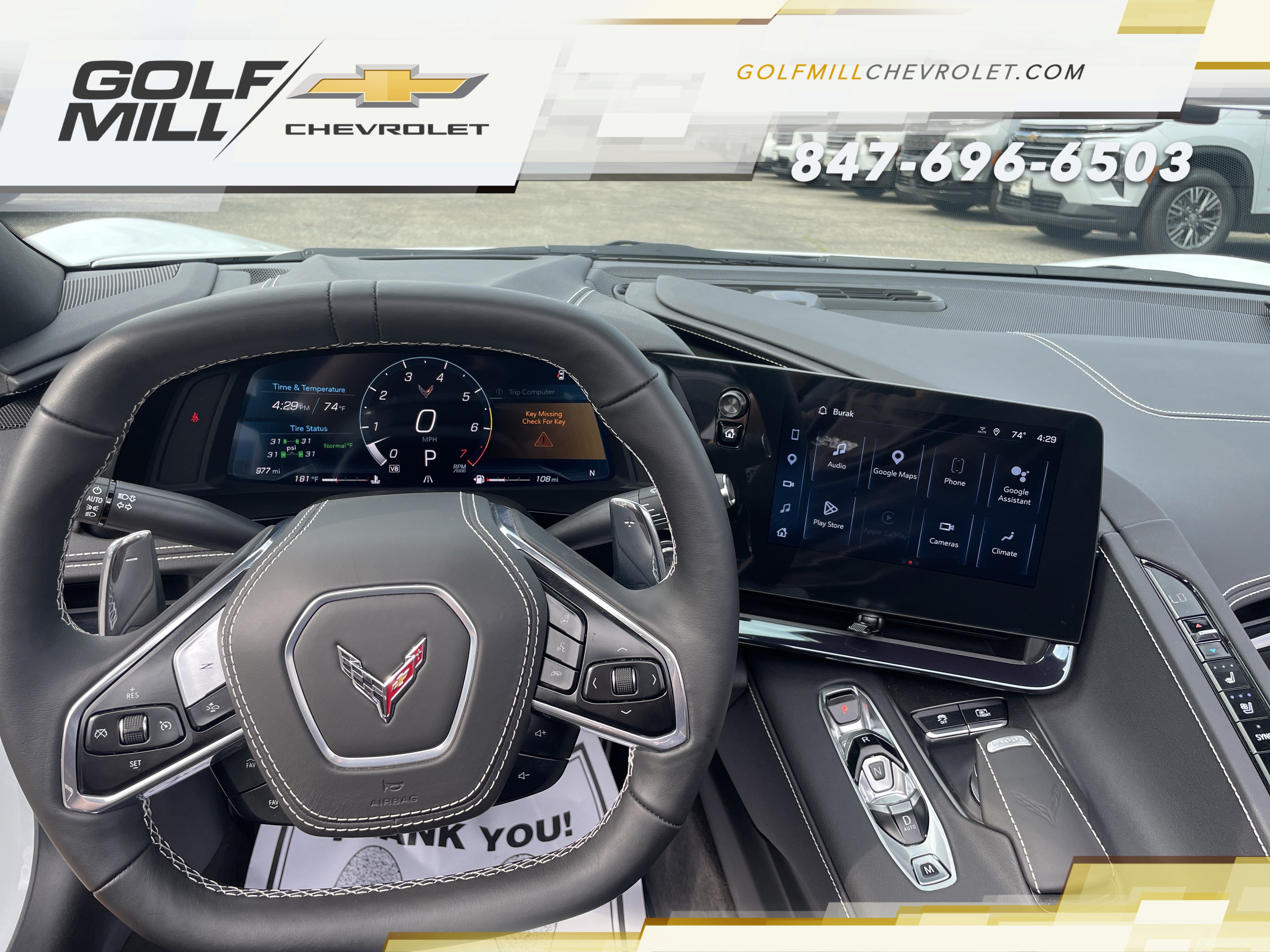 Used 2025 Chevrolet Corvette Stingray Preferred Conv w/ Stealth Interior Trim Package RWD image 22