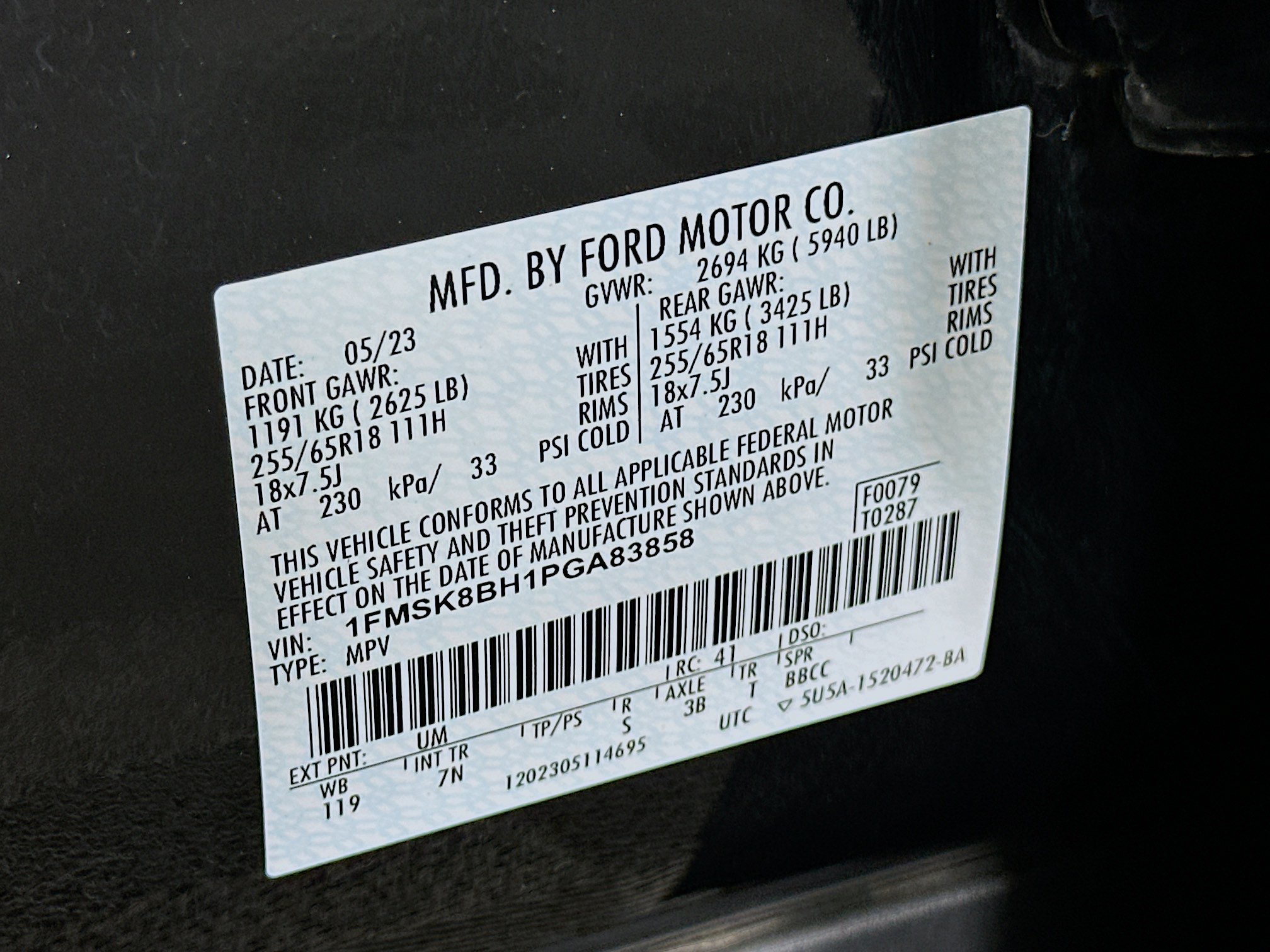 Used 2023 Ford Explorer 4WD image 12