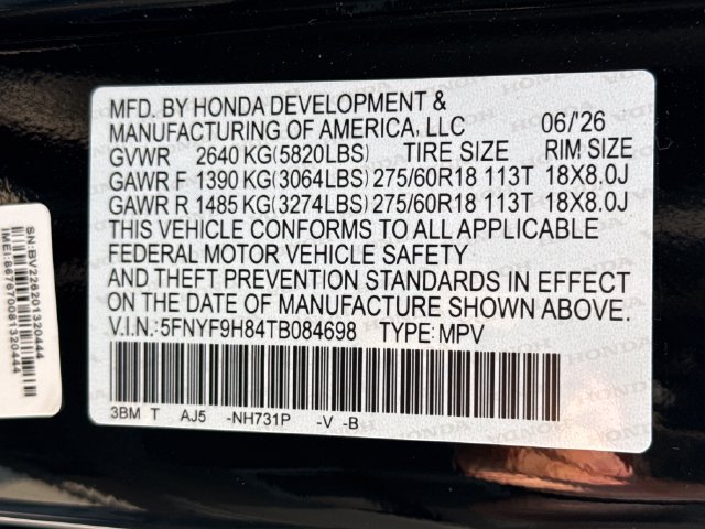 Used 2026 Honda Passport TrailSport Elite image 19