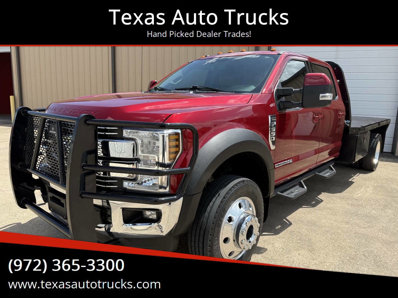 Used 2019 Ford F550 4x4 Crew Cab Super Duty image 1