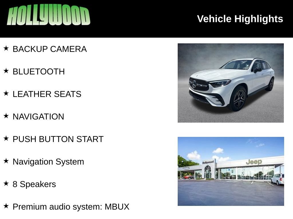 Used 2025 Mercedes-Benz GLC 300 4MATIC image 3