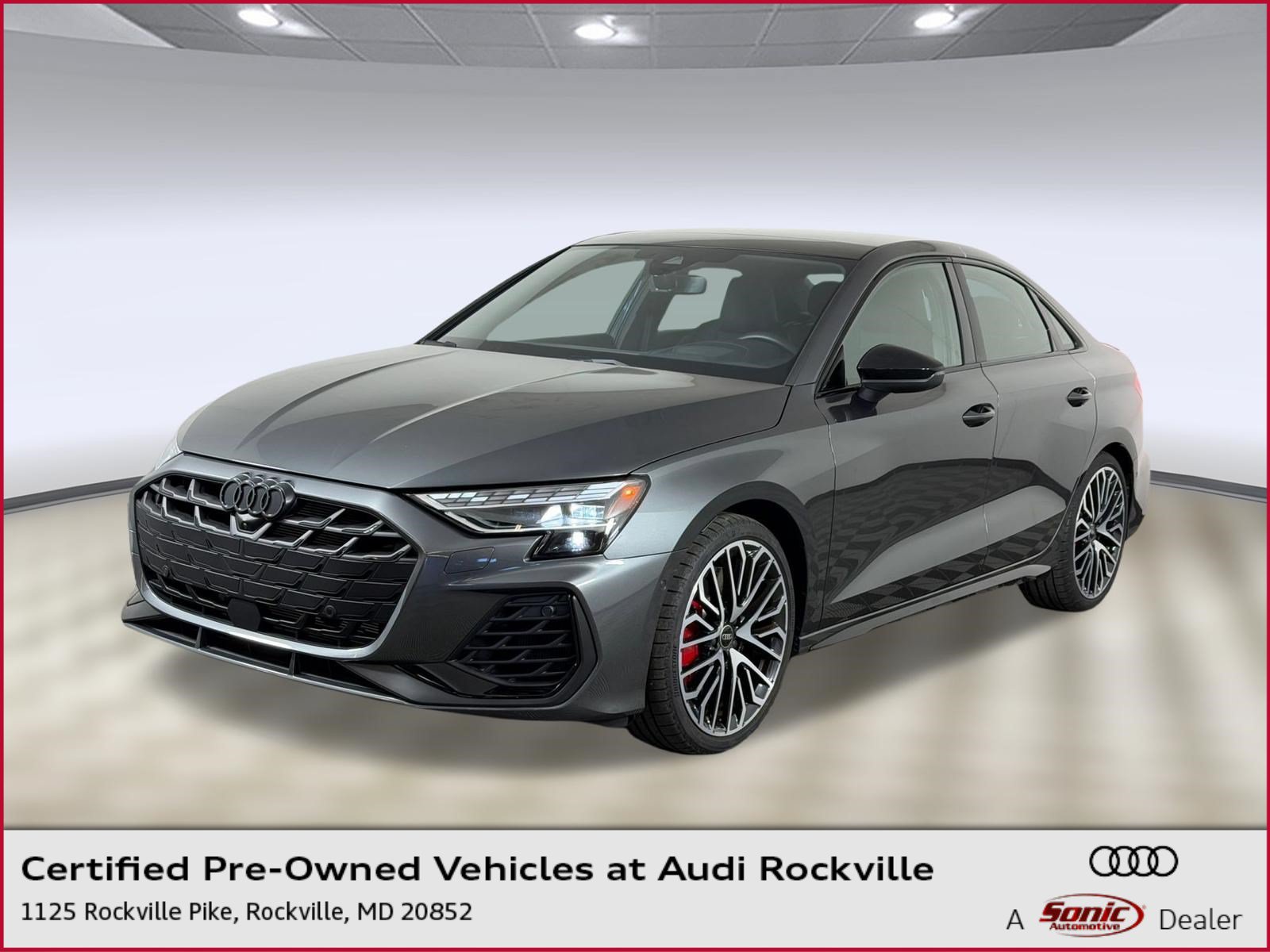 Certified 2025 Audi S3 Prestige w/ Prestige Package