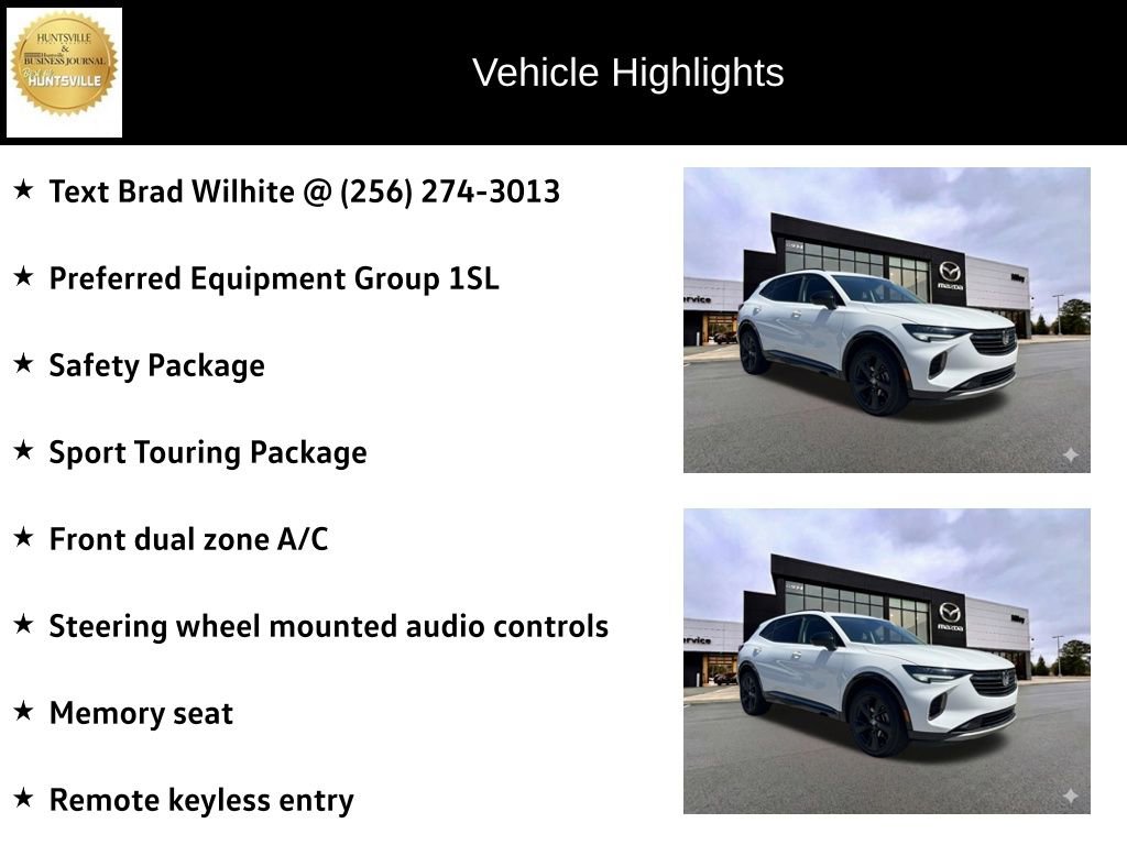 Used 2022 Buick Envision Essence w/ Sport Touring Package FWD image 6