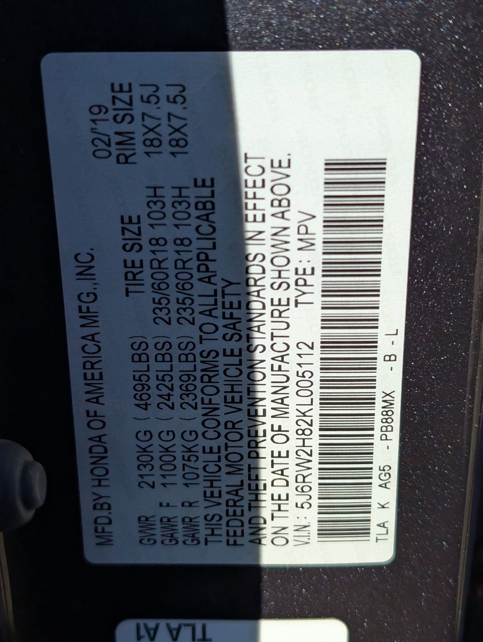 Used 2019 Honda CR-V EX-L image 21