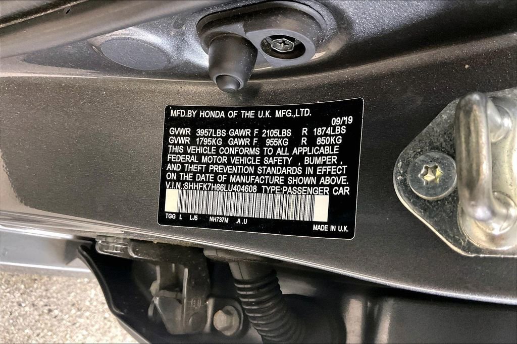 Used 2020 Honda Civic EX image 20