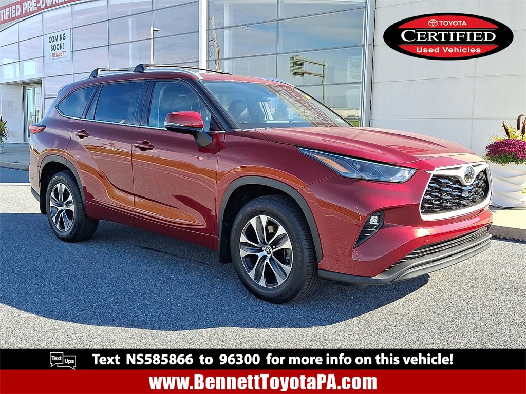 Certified 2022 Toyota Highlander XLE