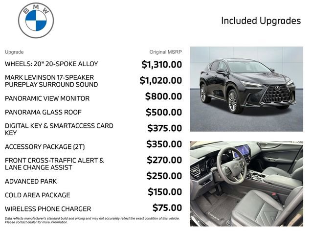Used 2026 Lexus NX 350 AWD w/ Accessory Package (2T) image 3