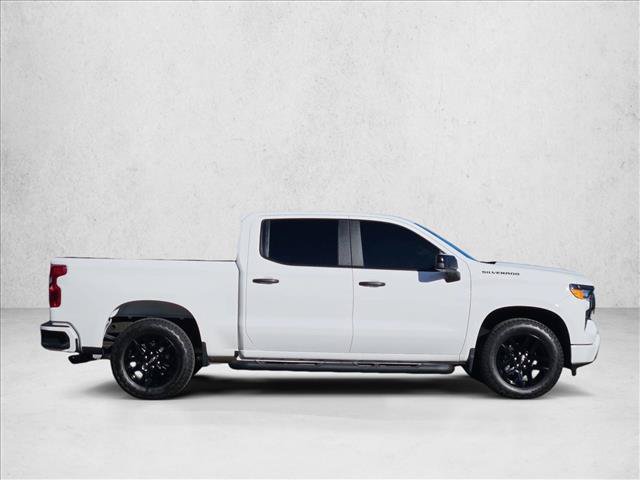 Certified 2025 Chevrolet Silverado 1500 Custom w/ Turbomax Blackout Package RWD image 9