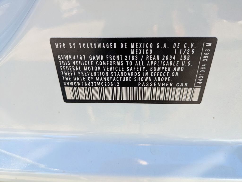 New 2026 Volkswagen Jetta SEL image 40