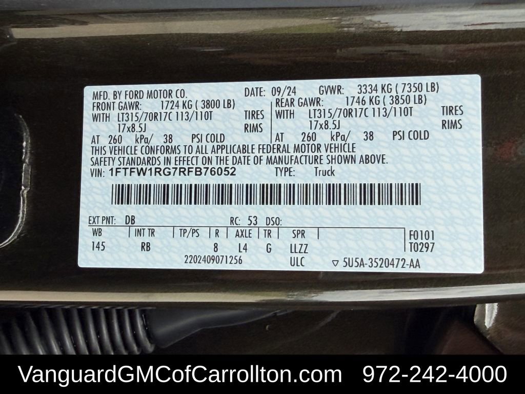 Used 2024 Ford F150 Raptor AWD/4WD image 36