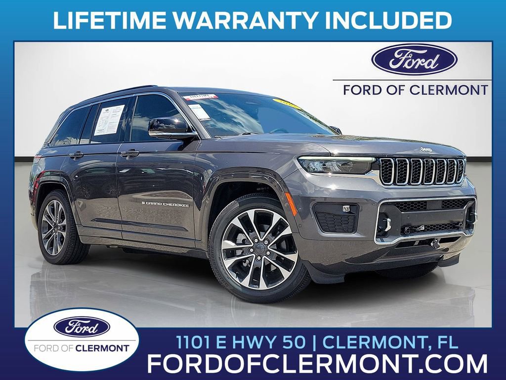 Used 2025 Jeep Grand Cherokee Overland w/ Adv Protech Group III