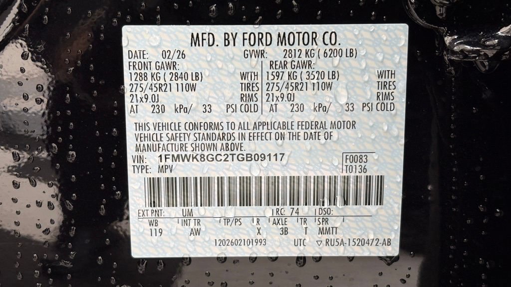 New 2026 Ford Explorer ST w/ Sun And Sound Package AWD/4WD image 47