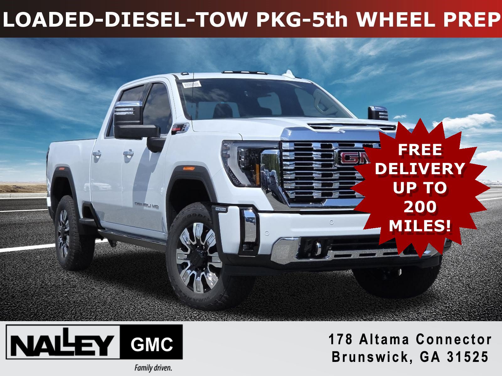 New 2026 GMC Sierra 2500 Denali w/ Denali Reserve Package