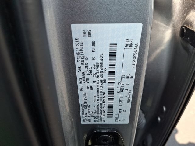Certified 2022 Ford F150 XLT w/ Equipment Group 302A High AWD/4WD image 32