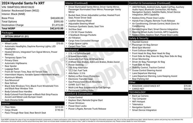 Used 2024 Hyundai Santa Fe XRT image 32