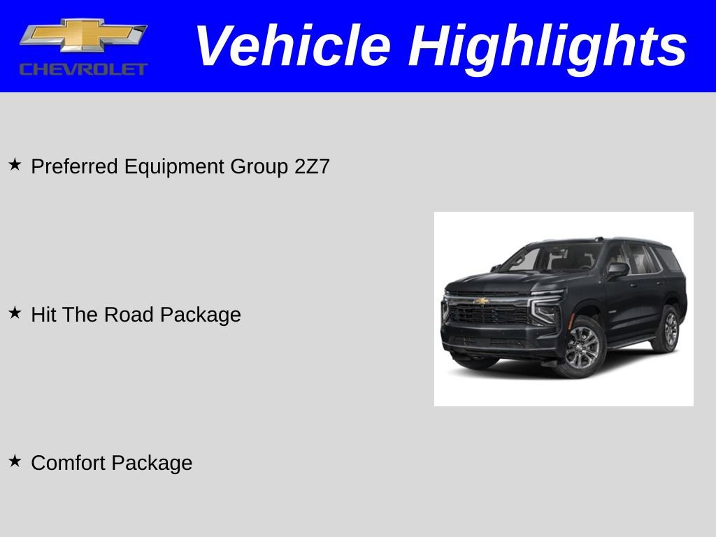 New 2026 Chevrolet Tahoe Z71 w/ Comfort Package image 2