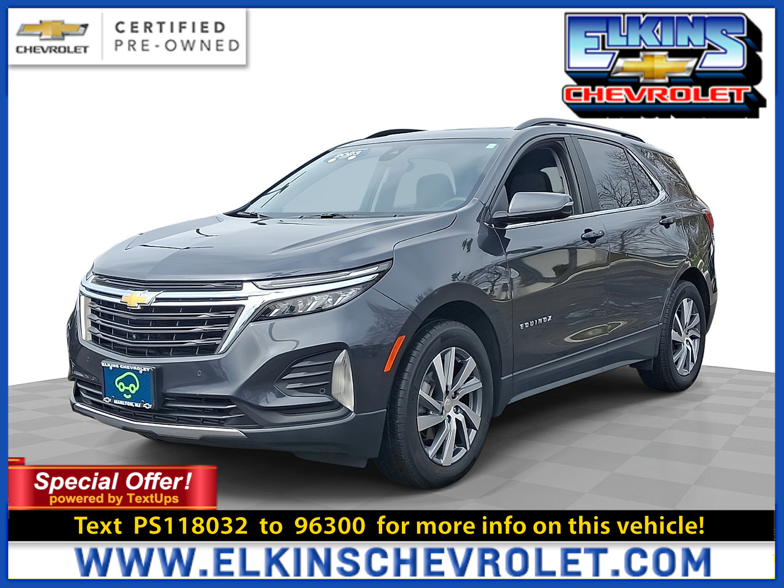 Certified 2023 Chevrolet Equinox LT image 1