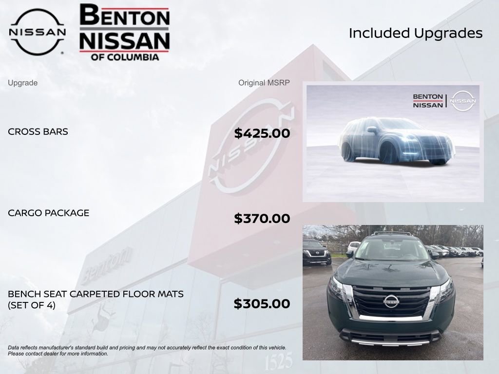 Certified 2025 Nissan Pathfinder Platinum w/ Cargo Package image 6