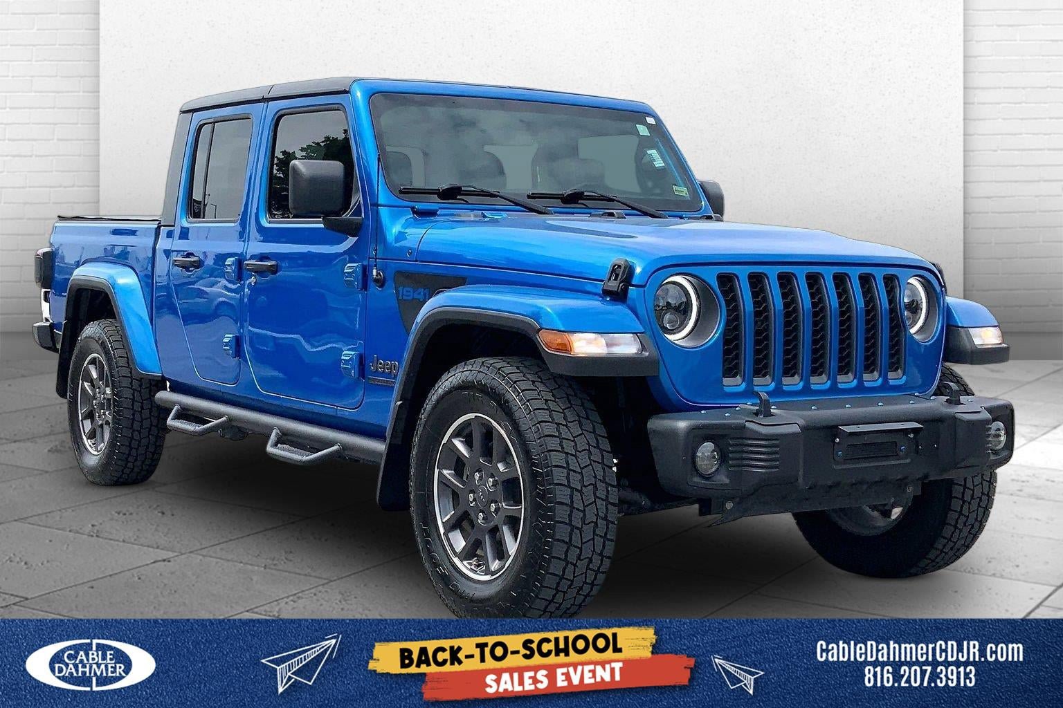 Used 2021 Jeep Gladiator Sport w/ Quick Order Package 24Q 80Th AWD/4WD image 1