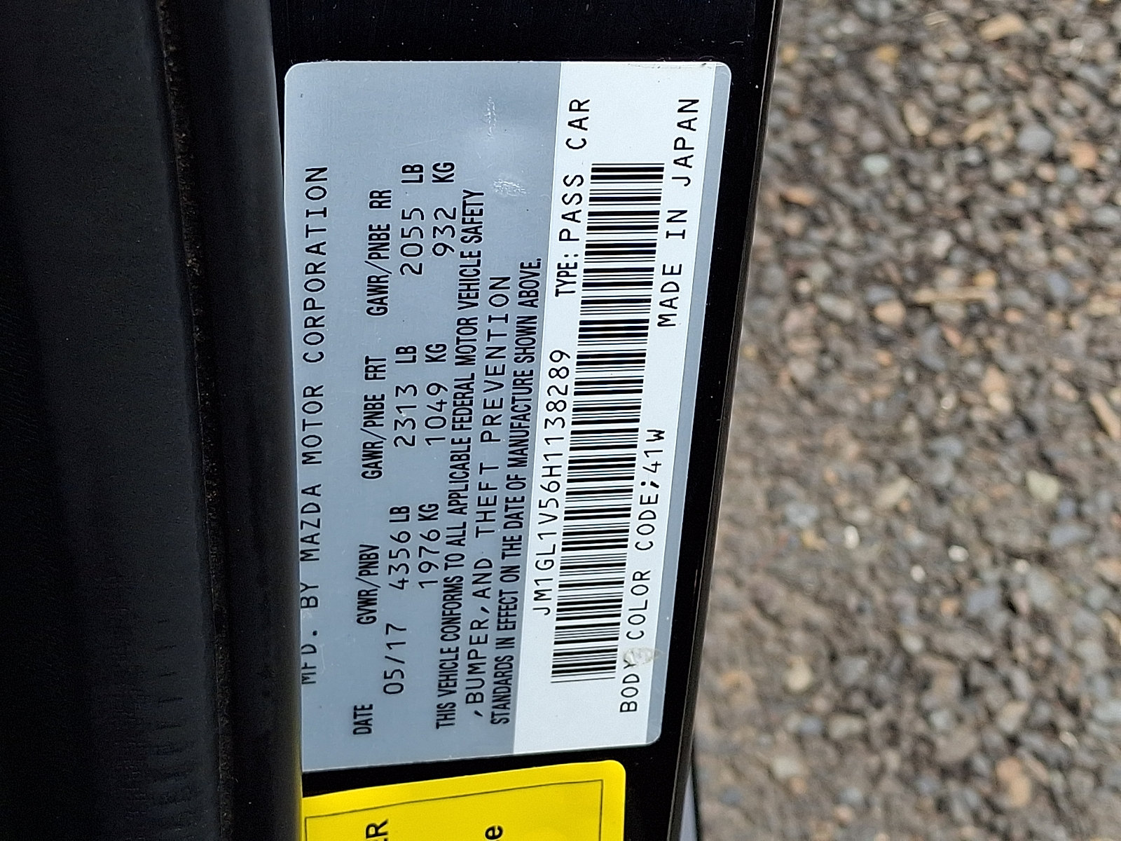 Used 2017 MAZDA MAZDA6 Touring FWD image 31