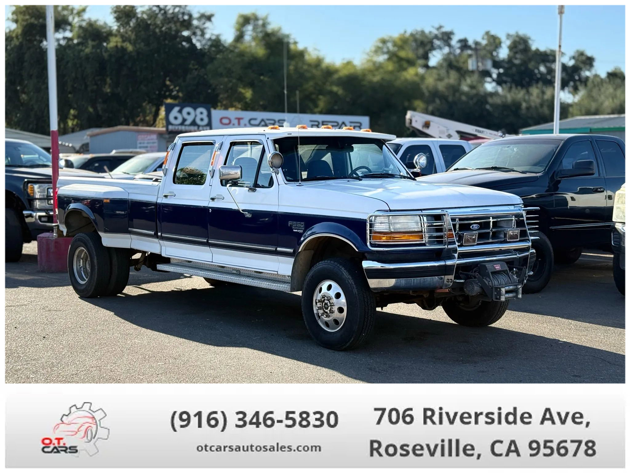 Used 1995 Ford F350 4x4 Crew Cab
