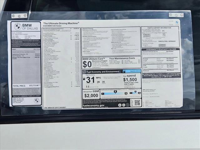 New 2026 BMW 530i image 17