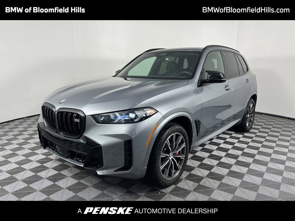 Certified 2025 BMW X5 M60i w/ Climate Comfort Package