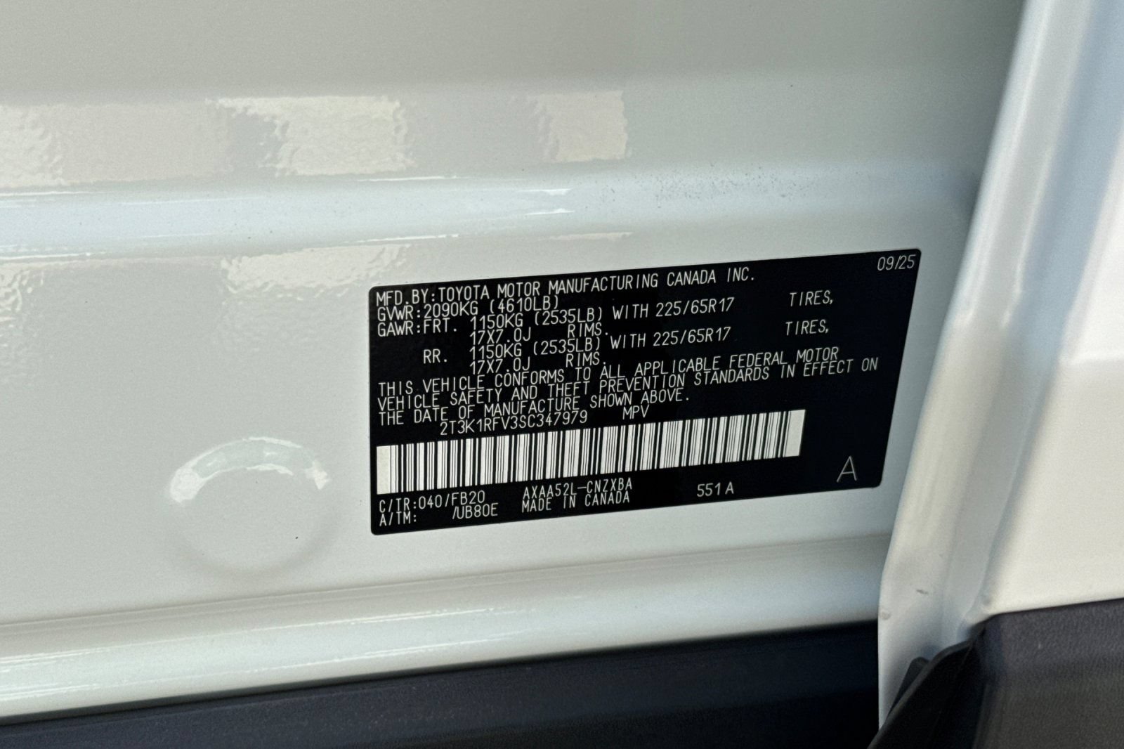 Certified 2025 Toyota RAV4 LE FWD image 36