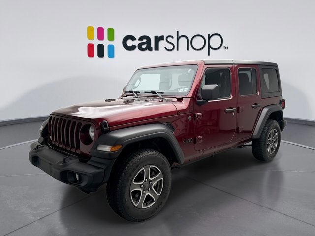 Used 2022 Jeep Wrangler Unlimited Sport image 1