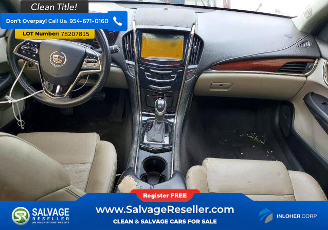 Used 2014 Cadillac ATS Luxury w/ Sun And Sound Package RWD image 11