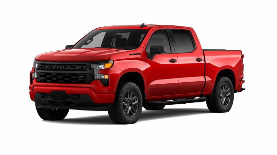 New 2026 Chevrolet Silverado 1500 Custom w/ Turbomax Blackout Package RWD image 42